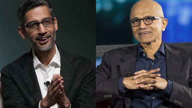 Sundar Pichai takes subtle dig at Satya Nadella over ‘making Google dance’ remark
