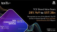 TCS ranked among Top 50 most valuable global brands by Kantar BrandZ 2025