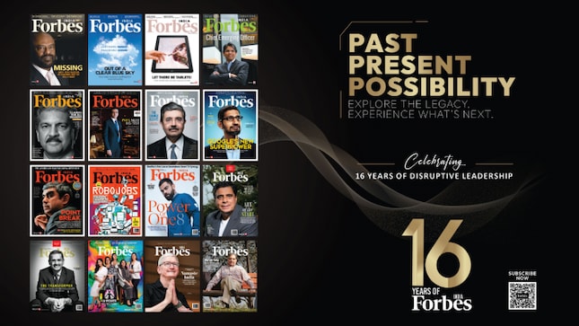 Forbes India celebrates 16 years with landmark anniversary issue, exploring the possibilities disruption brings
