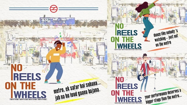 Delhi Metro cracks down on reels; says 'No Reels on the Wheels'