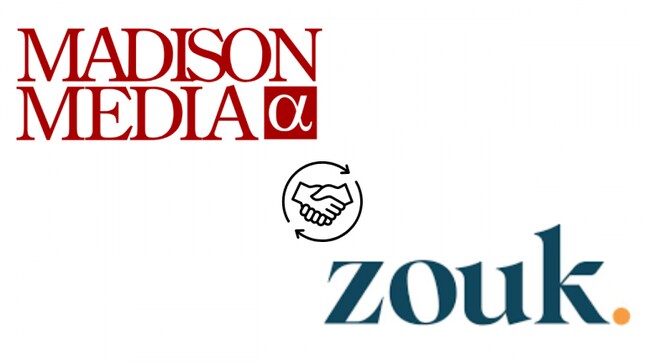 Madison Media Alpha wins Media AOR for Zouk