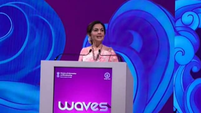 Imagine a world where AI meets Ancient Intelligence: Nita Ambani at WAVES 2025