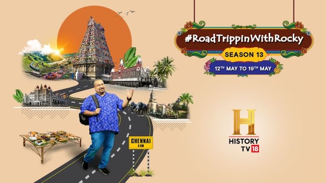 Rocky & HistoryTV18 return to Tamil Nadu this summer with a brand-new season of #RoadTrippinWithRocky