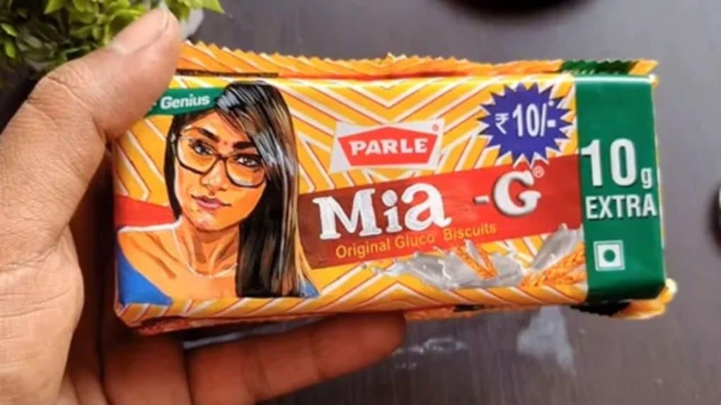 Indian artist's reimagination of Parle-G with Mia Khalifa resurfaces, sparking online interest