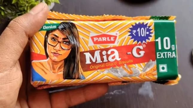 Indian artist's reimagination of Parle-G with Mia Khalifa resurfaces, sparking online interest