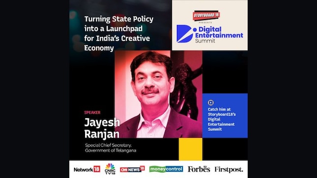Jayesh Ranjan to attend Storyboard18's Digital Entertainment Summit 2025