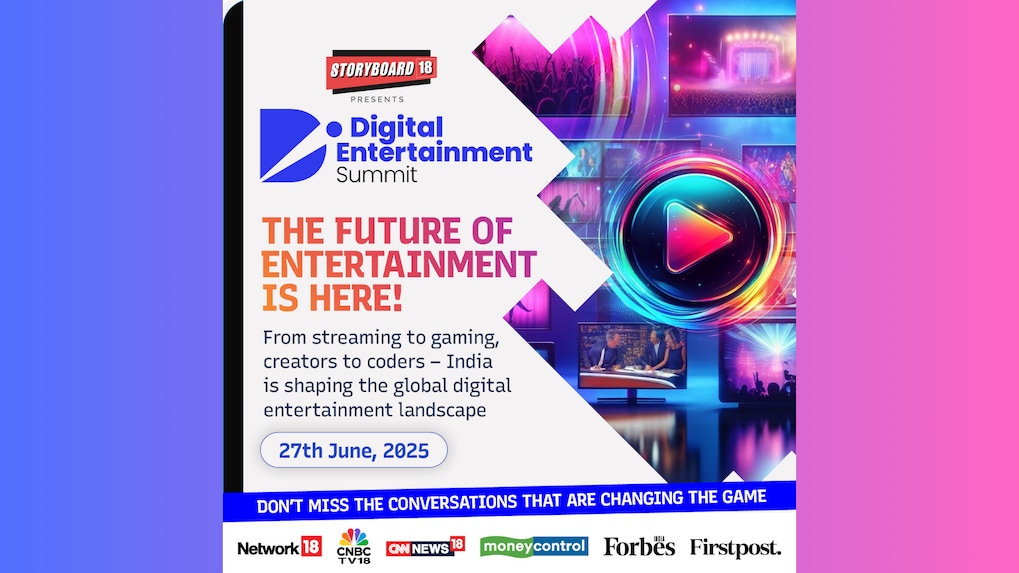 Digital Entertainment Summit 2025 to debut in Delhi as India stakes its claim on the future of global media