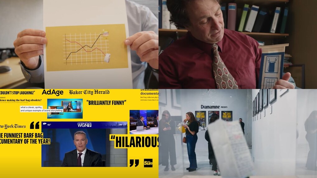 Global Ads Spotlight: When Dramamine spotlighted the declining barf bag industry