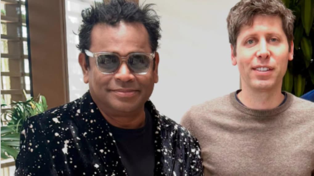 AR Rahman teams up with OpenAI's Sam Altman for a musical AI metaverse called ‘Secret Mountain’