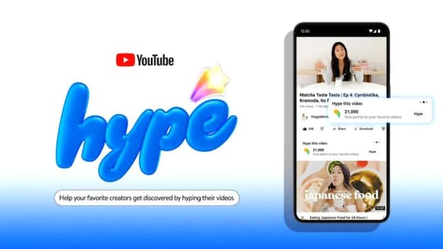 YouTube launches 'Hype' in India to boost visibility for emerging creators