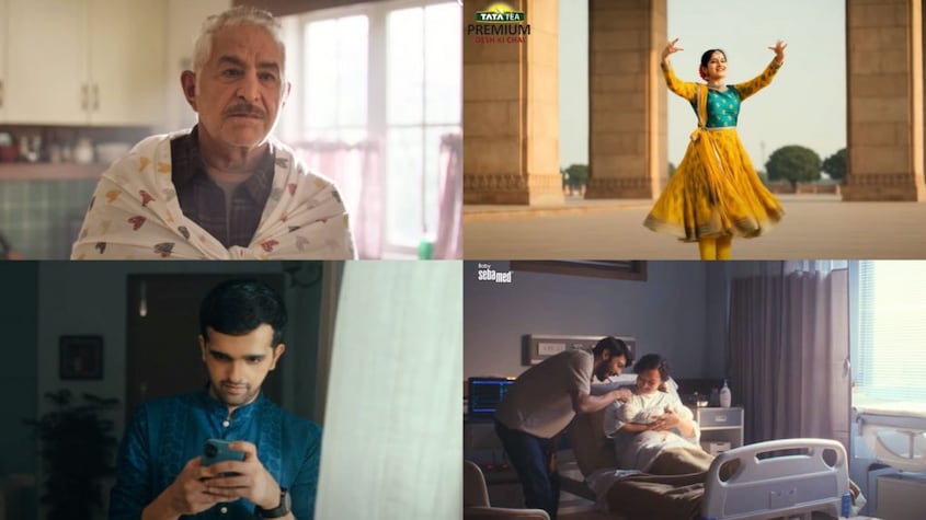 Stills from this week's ads.