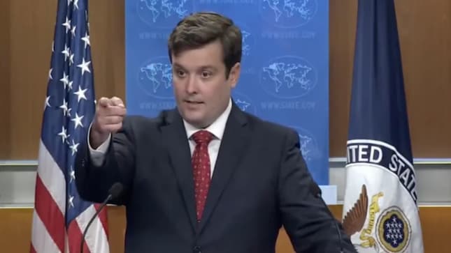 At a press briefing on Thursday, Tommy Pigott, Principal Deputy Spokesperson for the US Department of State, said: “India is a strategic partner with whom we engage in a full and frank dialogue. That will continue.”
