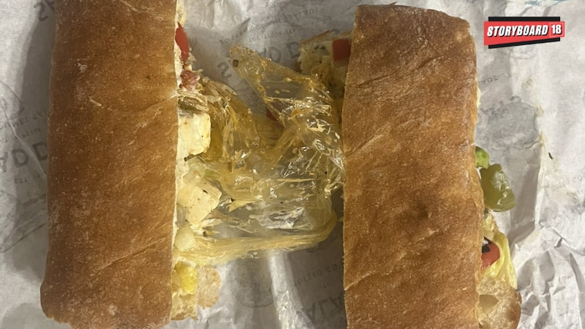 The incident comes amid ongoing concerns over food hygiene in the online delivery sector. (Photo: X)