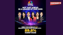 CNBC-TV18 dominates English Business News segment with 90% market share