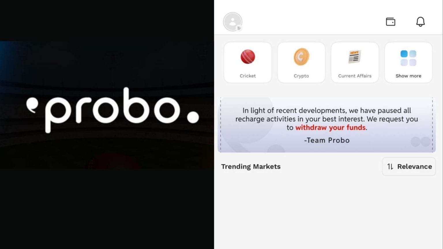 Breaking: Opinion Trading platform Probo shuts operations in India -  Storyboard18