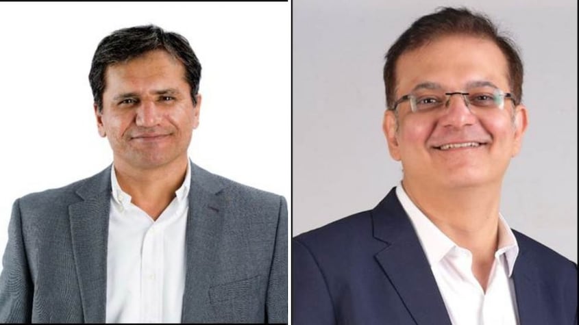 (From left to right: Ravinder Balain and Dheeraj Talreja)