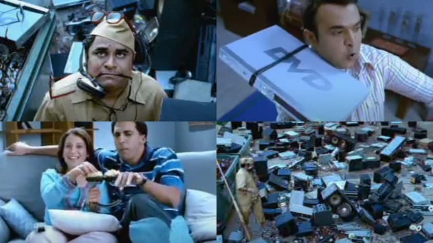 (Snippets from the ad film)