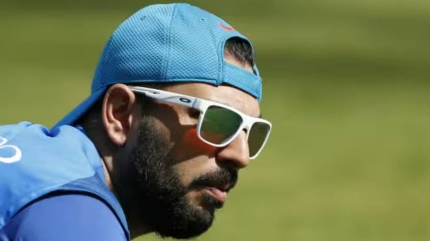 Yuvraj Singh was questioned as part of a similar investigation into promotion of banned platforms like 1xBet, in June. (Image source: Moneycontrol)