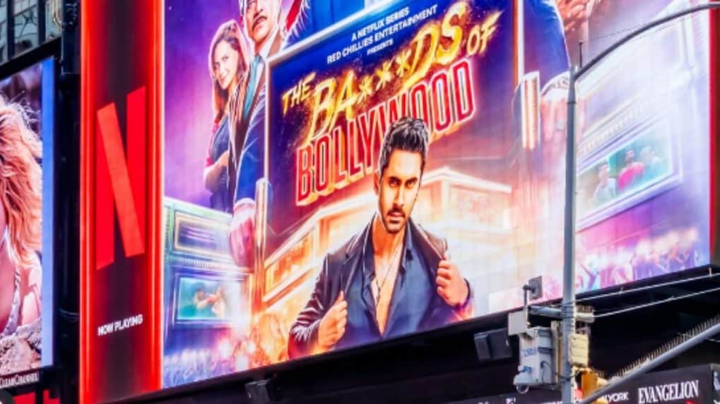 Aryan Khan’s The Ba***ds of Bollywood lights up Times Square, cementing global push with Netflix