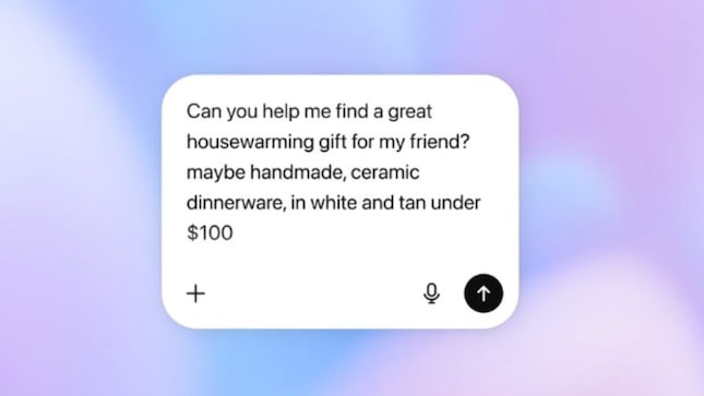 OpenAI is betting that a seamless “chat-to-checkout” journey will appeal to both shoppers and sellers. (Image source: OpenAI)
