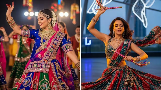 The trend is encouraging users to experiment with festive fashion virtually before deciding on their real-world looks. 