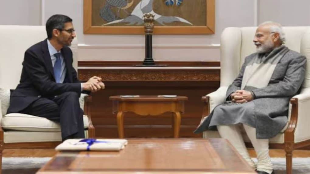 Google commits $15 billion to establish largest AI hub outside US in India; Sundar Pichai briefs PM Modi