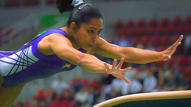 Film actresses accounted for a staggering 88.8% of ad duration among female celebrities between January and September 2025, while female sportspersons contributed barely 2.8%. (In picture: Dipa Karmakar during Olympics)
