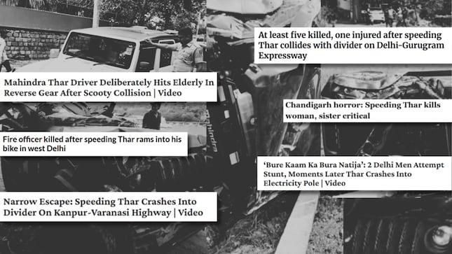 In recent years, the Thar has earned an unintended reputation as the chosen chariot of the brash and unruly.