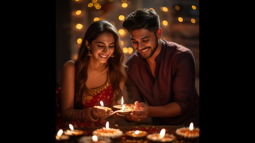 This upcoming festive season, create perfect portraits of yourself or with your family with this tool on Diwali.