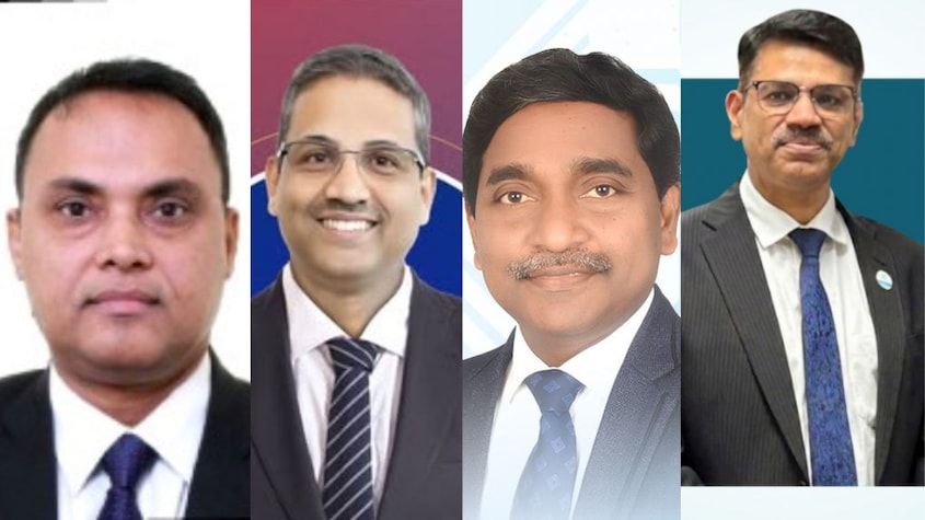 Directorate shuffles at PSUs: Pramod Kumar Dwibedi, Bank of India; Amresh Prasad, Union Bank of India; E. Ratan Kumar, Central Bank of India; Prabhat Kiran, Bank of Maharashtra