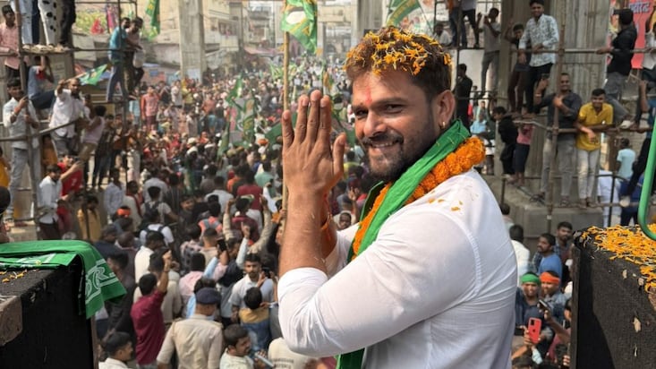 Bhojpuri actor Khesari Lal Yadav loses electoral debut from Chapra