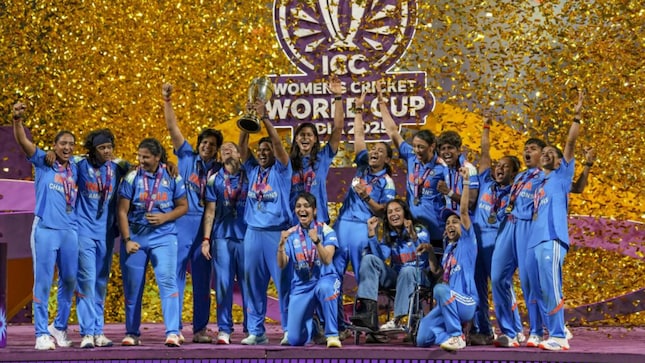 Team India beat South Africa, winning their maiden world title across ODI and T20I formats