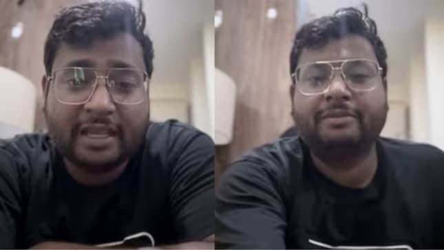 The man reveals that his job consumes nearly twelve hours a day, leaving him unable to manage even basic household chores.