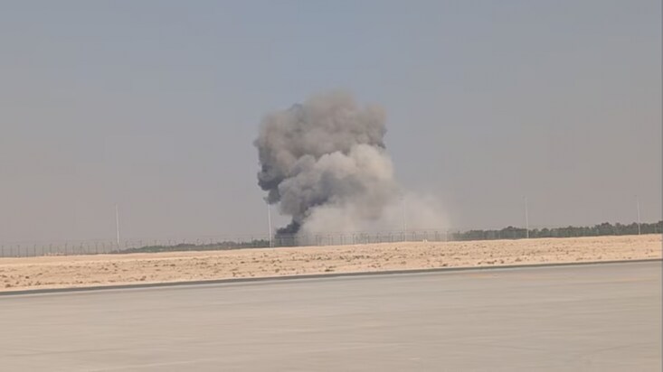 Tejas fighter crashes at Dubai air show, sends plume of smoke over airfield