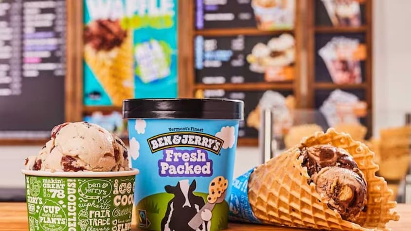 Ben & Jerry’s recorded annual revenue of $1.28 billion.