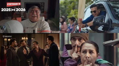 (From top (clockwise): Why Is This A Swiggy Ad?; CRED x Rahul Dravid; Dream11's 'Aapke Team Mein Kaun?'; Asahi India Glass – Soundproof Windows)
