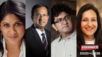 (From left to right: Priya Nair, Suresh Narayanan, Prasoon Joshi and Hina Nagarajan)