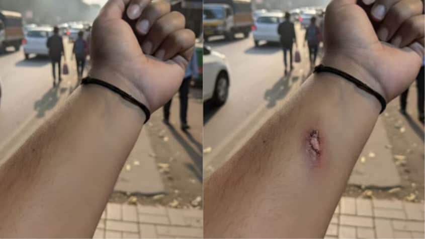 The incident triggered a wave of reactions online, as social media users expressed a mix of astonishment, amusement and unease.