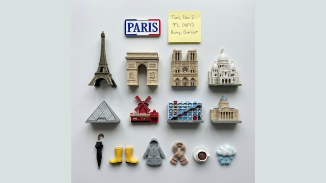 The concept caught on instantly, with people posting their own magnet-style layouts featuring popular sights from cities around the world.