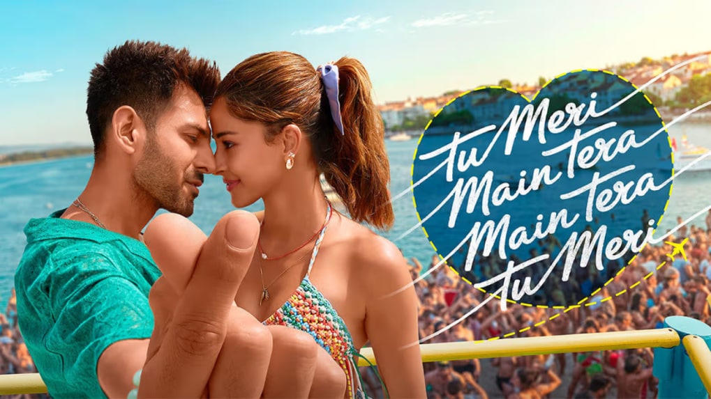 Tu Meri Main Tera Main Tera Tu Meri is produced by Dharma Productions in collaboration with Namah Pictures and others, and stars Kartik Aaryan and Ananya Panday in lead roles. 