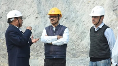 Coal India elevates B. Sairam (centre) to CEO position.