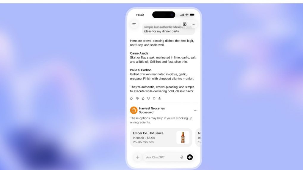 OpenAI details ad rules as ChatGPT moves toward ad supported model