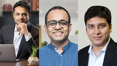 (From left to right: Sachin Bansal, Shashank Mehta and Binny Bansal)
