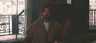 Snippet from Diljit X Mokobara Advertisement