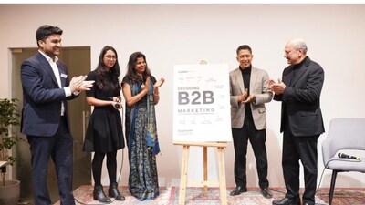 As 84% of Indian B2B CMOs say that proving ROI has become a top priority, veteran CMO Rajesh Kumar announced the launch of Decoding B2B Marketing, published by Zebralearn-a visual, AI-enabled playbook featuring 12 actionable frameworks and QR-linked interviews. Unveiled at Museo Camera, Gurugram, the book debut brought together marketing leaders, founders, students, and industry peers for an evening focused on the future of B2B growth in the age of AI.

