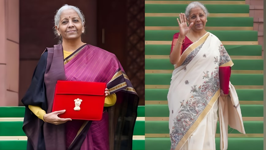 Since her first Budget speech in 2019, Sitharaman has consistently worn handloom sarees that spotlight India’s diverse textile traditions.