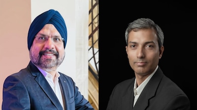 Left: Harjit Singh Takkar; Right: Arun Kumar B