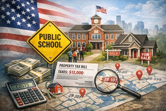 “Free schools?” Google engineer says you may still pay through your ZIP code (AI-generated image'0