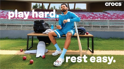 Crocs partners with KL Rahul for the Play Hard Rest Easy campaign, spotlighting Classic Clogs as India’s go-to off-field footwear for comfort and style.