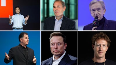 Elon Musk, Bernard Arnault, Jensen Huang: Meet the world’s richest CEOs